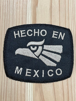 Hecho en Mexico Gold Patch