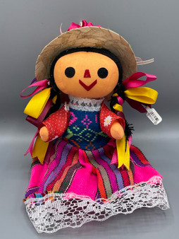 Girl Rag Doll With Hat