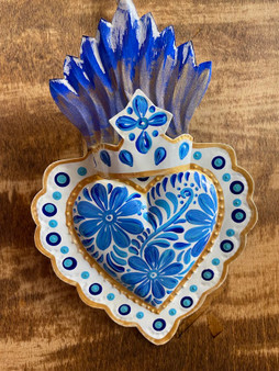 Blue Tin Heart
