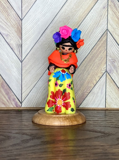 Frida Kahlo doll of Pasta