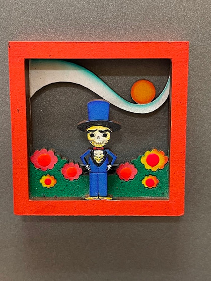Catrin 3D Wood Magnet