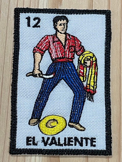 Loteria El Valiente Patch