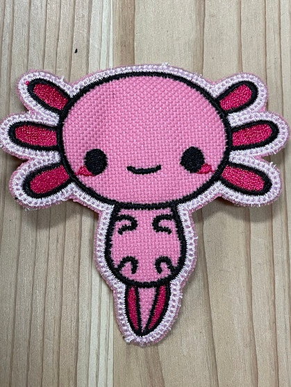 Pink Axolotl Patch