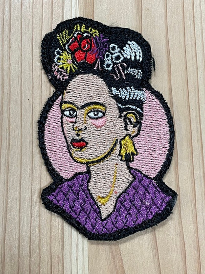 Purple Frida Kahlo  Patch