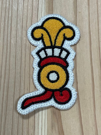 Aztec Symbol Xochitl Flower Patch