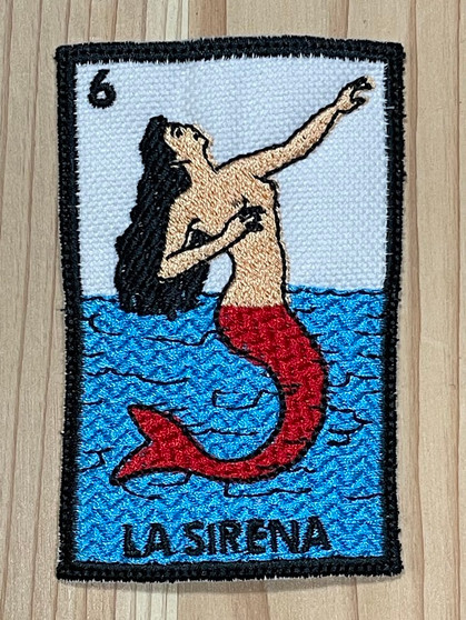 Loteria La Sirena Patch