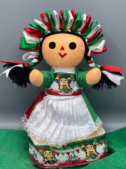 Girl Rag Doll Tri-Color