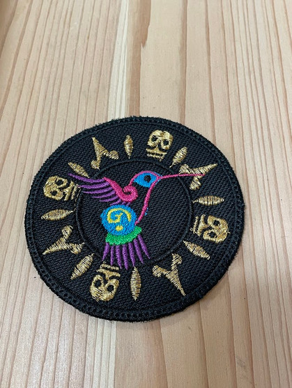 Humming Bird Round Patch