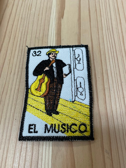 Loteria " El Musico " Patch