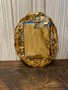 Oval Metal Mirror