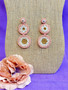 3 Circle Beaded Earrings