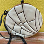 White Concha Crossbody