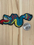 Quetzalcoatl Aztec Dragon Blue Patch