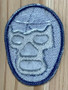 Blue Lucha Libre Patch