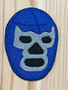 Blue Lucha Libre Patch