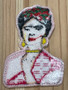 Pink Frida Kahlo Patch