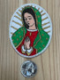 La Virgen Round Patch