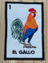 Loteria El Gallo Patch