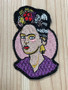 Purple Frida Kahlo  Patch