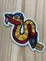 Aztec Symbol Snake Coatl Patch