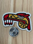 Aztec Symbol Aquatic Monster Cipactli Patch