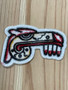 Aztec Symbol Aquatic Monster Cipactli Patch