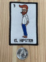 Loteria El Hipster Patch