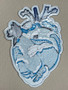 Ocean Heart Large Patch