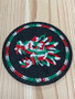 Quetzalcoatl Aztec Dragon Head Tri-Color Patch