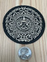 Gold Aztec Calendar Patch