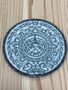 Grey Aztec Calendar Patch