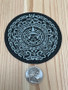Grey Aztec Calendar Patch