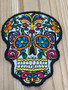 Sugar Skull Black and White Patch