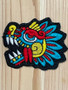 Aztec Jaguar Blue Head Patch