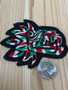 Quetzalcoatl Aztec Dragon Tri-Color Patch