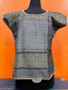 Huipil Monica Gray/Green Blusa