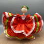 Corn Husk Doll Orange