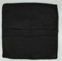 Embroidered  Humming Bird Pillow Black