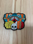 Dragon And Skull Aztec Patch