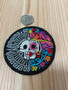 Aztec Calendar Day Of The Dead Patch