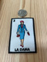 Loteria" La Dama" Patch
