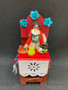 Day Of The Dead Decorated Red Chair