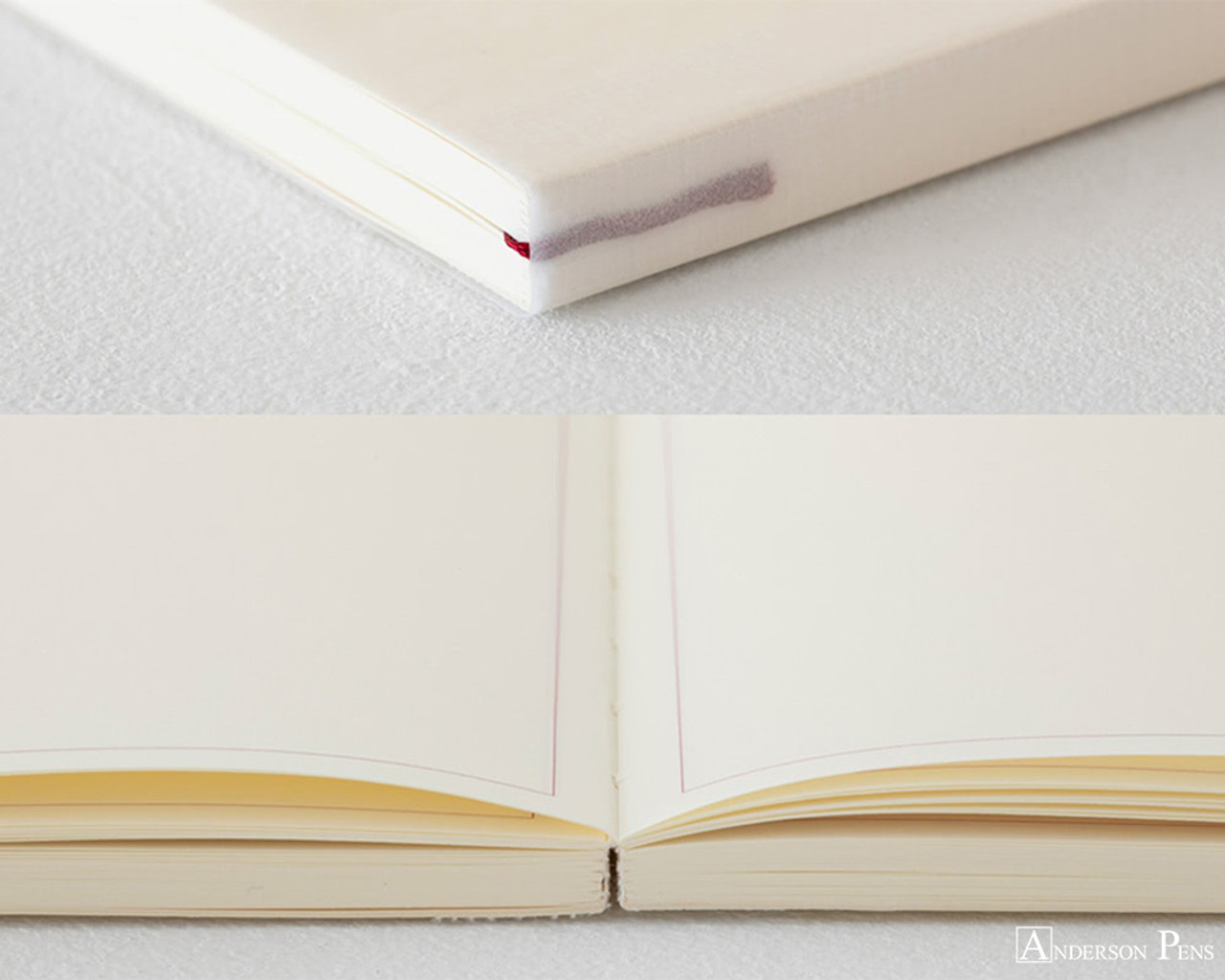 Midori MD Light Notebook - A5, Lined - Ivory (3 Pack) - Anderson