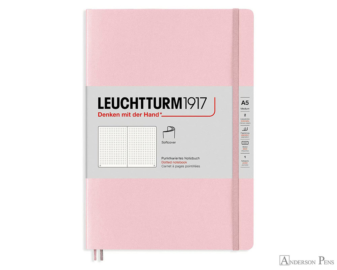 Leuchtturm1917 Softcover Notebook Medium Powder - Dotted