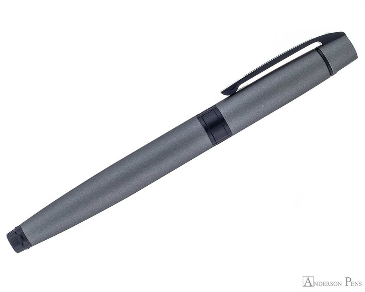 Sheaffer 300 Fountain Pen - Matte Gray with Black Trim - Anderson