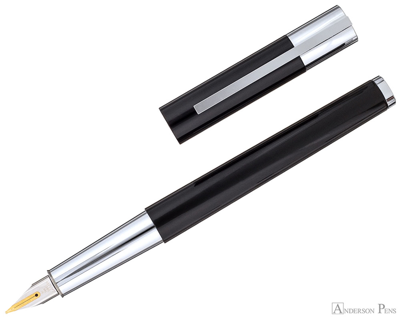 Lamy Scala Fountain Pen - Piano Black - Anderson Pens, Inc.