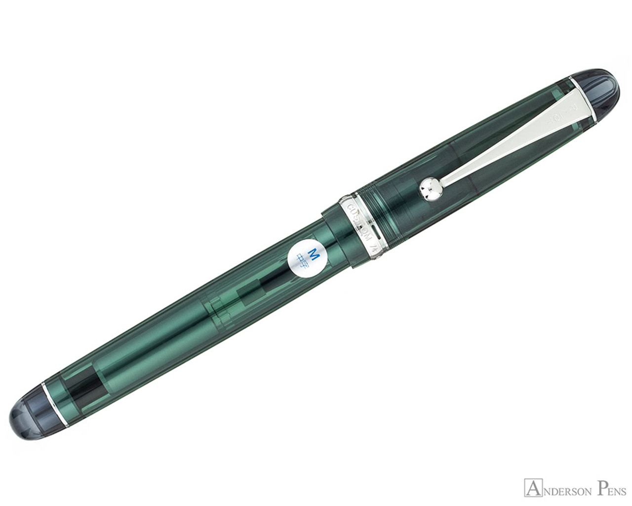 Pilot Custom 74 Fountain Pen - Forest Green - Anderson Pens, Inc.