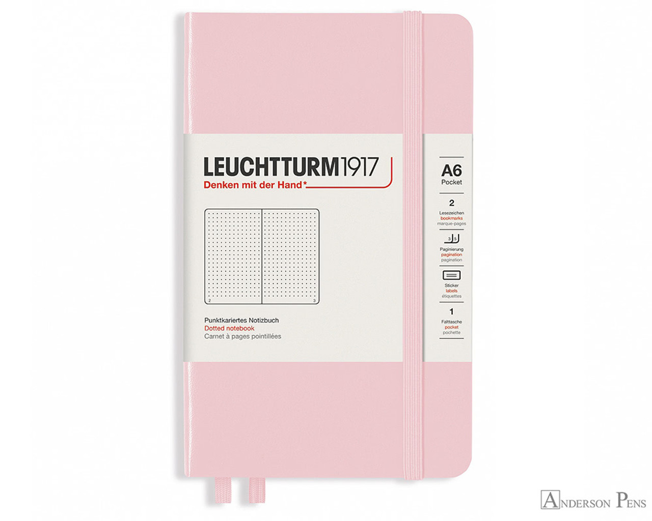 Leuchtturm1917 DOTTED A6 Pocket Size Notebooks — Two Hands Paperie