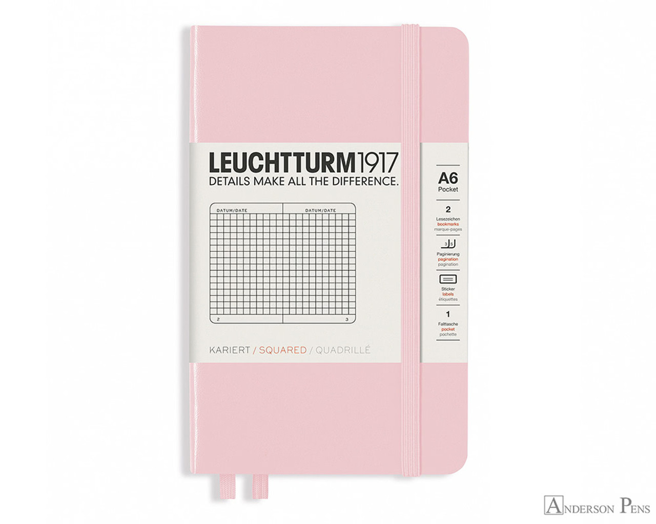 LEUCHTTURM1917 Hardcover Notebook Medium Powder