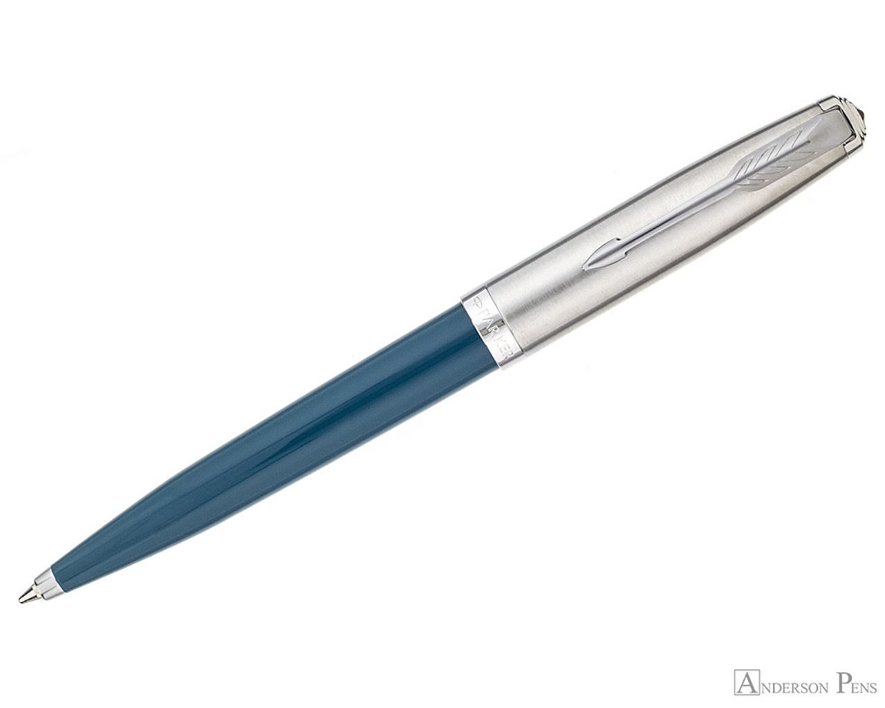 Parker 51 Teal Ballpoint Pen Review — The Pen Addict